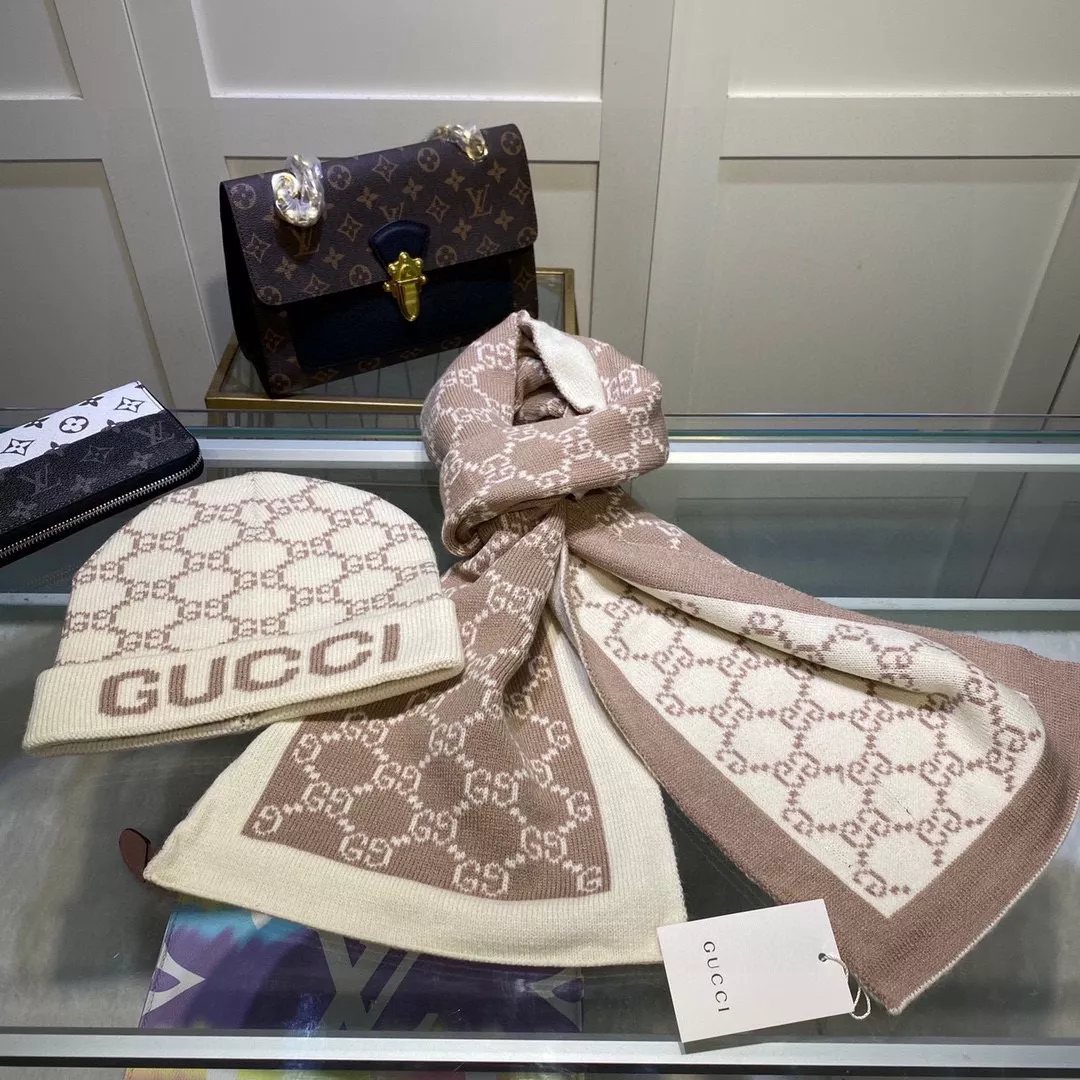 gucci hat and echapres set s_12733472